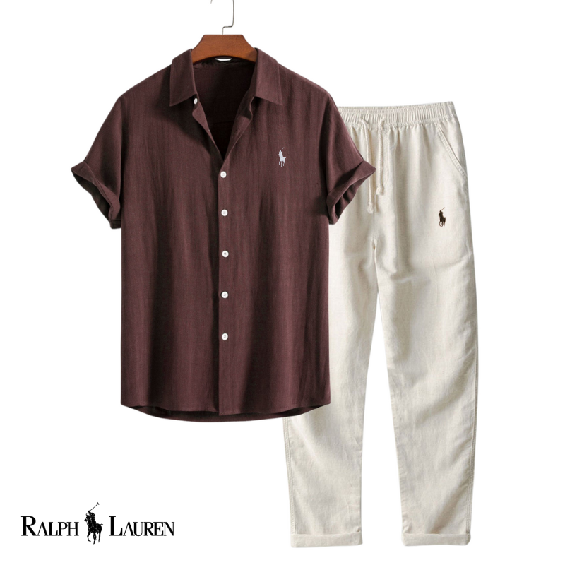 RL Men's Linen Summer Ensemble - Imagem 1