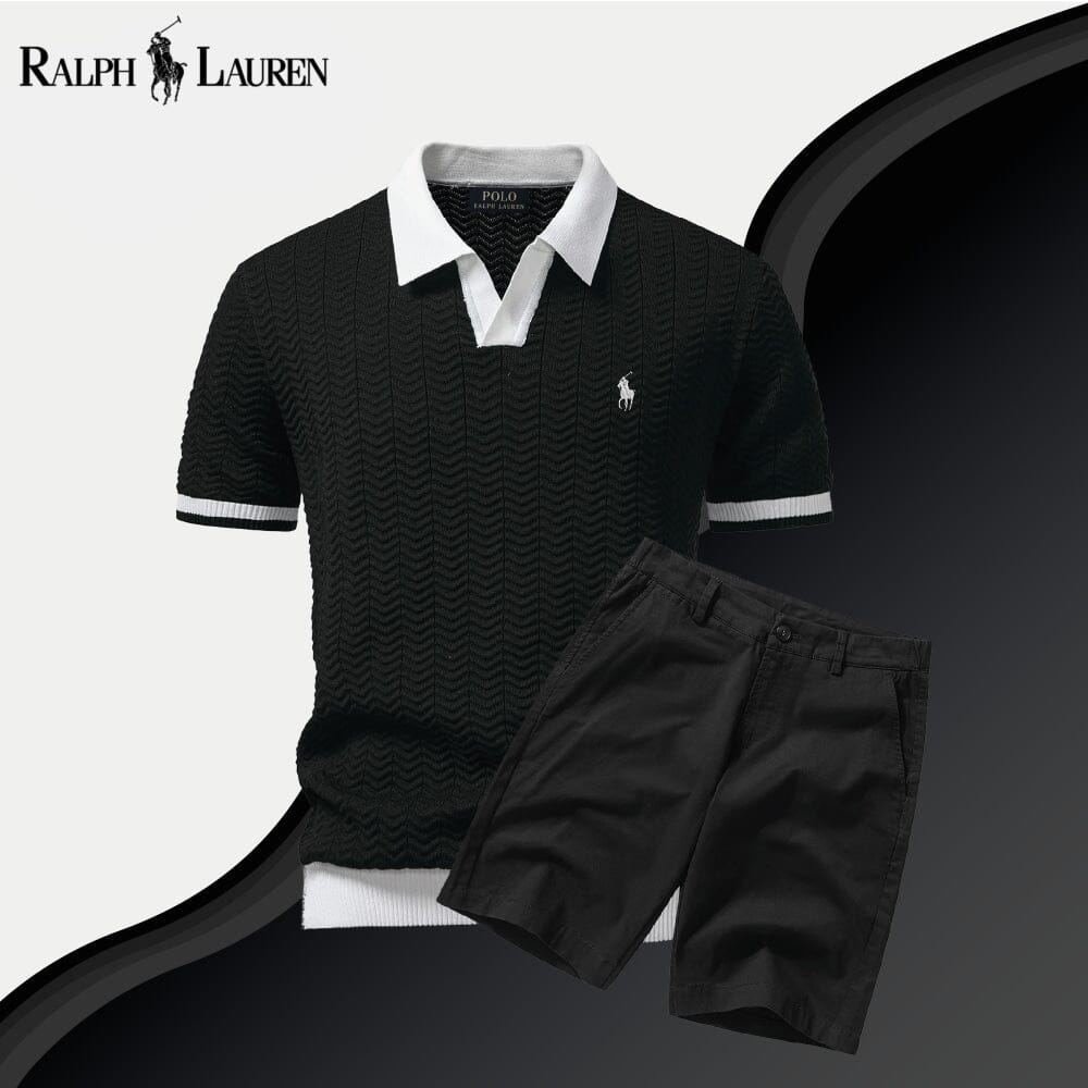 RL Old Money Polo Shirt + Shorts Set - Imagem 3