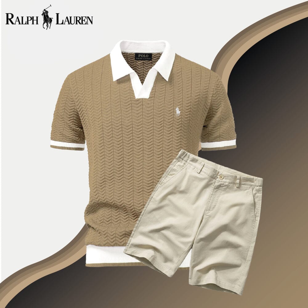 RL Old Money Polo Shirt + Shorts Set - Imagem 4